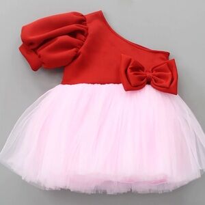 One shoulder dress for Toodler